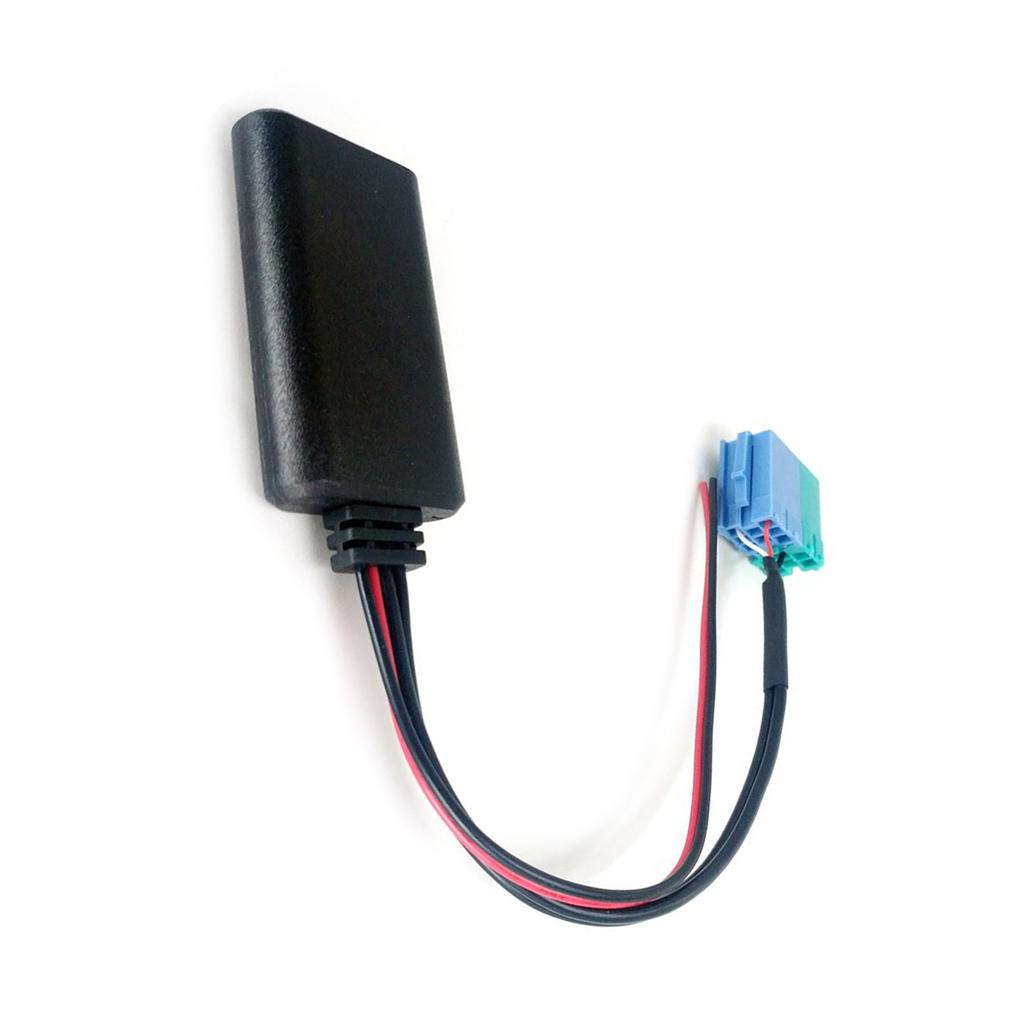 Bezdrátový Bluetooth-kompatibilní audio adaptér do auta Mikrofon pro rádio Becker Náhrada Mini ISO 6pinový 8pinový kabelový adaptér