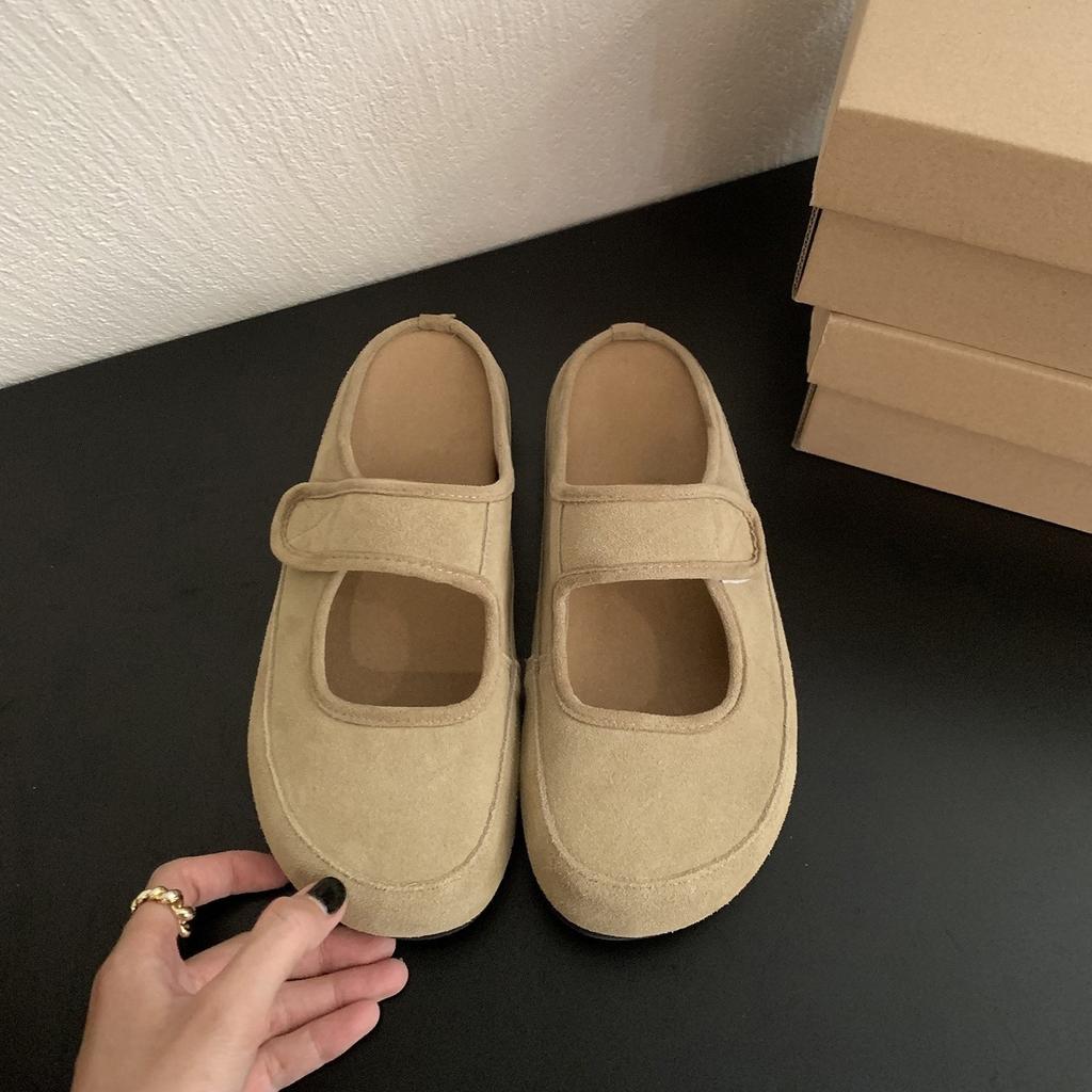 Platform Mary Jane Shoes Women's Shoes New Retro Round Head Single Shoes Ugly Cute