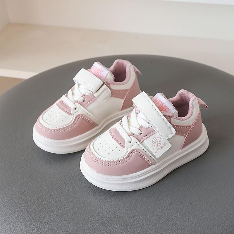 Toddler Girls Casual Sneakers Soft Sole Non-Slip Walking Shoes Fall Kids Fashion Footwear