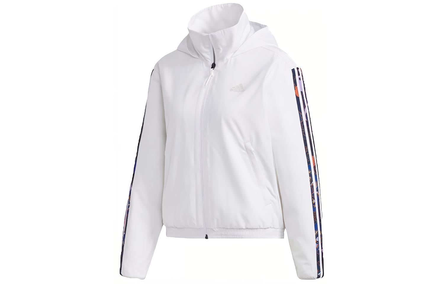 

Adidas Jackets Women s White Hooded Moderate Other GG0764 M