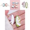 Cartoon Ocean Animal Metal Enamel Brooch Featuring Whimsical Whale Rabbit And Cat Designs For Stylish Fashion Accessories