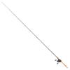 Ensemble Cannes et Moulinets de Pêche, Ensemble Cannes et Moulinets Baitcasting en Fibre de Carbone IM7, Canne à Pêche au Bar avec Système 7+1 BB, 7.0:Rapport de démultiplication 1, Poignée en liège,