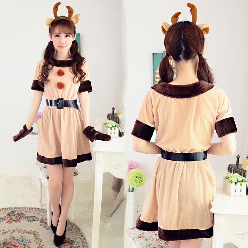 Anime Elk Clothing, Cosplay Clothing Christmas Clothing Kawaii Small Dress Export Christmas Uniform $x