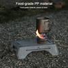 Portable Foldable Mini Camping Table Ultralight Outdoor Camping Table Tray Folding Tableware Hiking Equipment Cooking Supplies