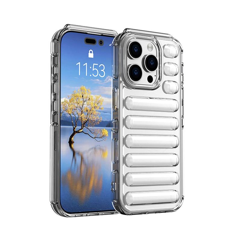 

Чехол для телефона Air Cushion Capsule Armor для iPhone 16E 16 15 14 Plus 11 12 13 Pro Max X XS XR, однотонный, мягкий, ударопрочный чехол из ТПУ iPhone 15 Pro Max