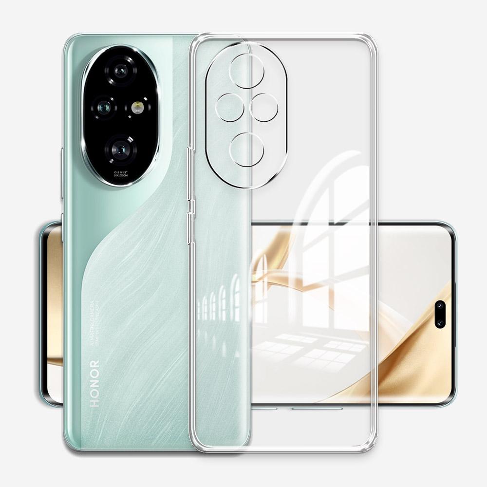 For Honor 200 Pro Deksel Klar Silikon Mykt Telefondeksel For Honor200 Klar Beskytt Støtsikkert Deksel Coque for Honor 200 LiteFunda
