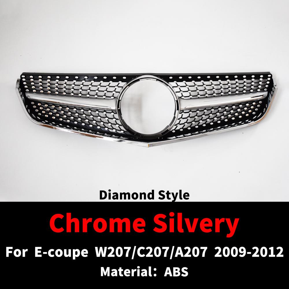 Kühlergrill Stoßstangen Grille für Mercedes Benz W207 C207 A207 E-Klasse Coupe 2009-2016 wie E200 E260 E320 E350 E400 E500