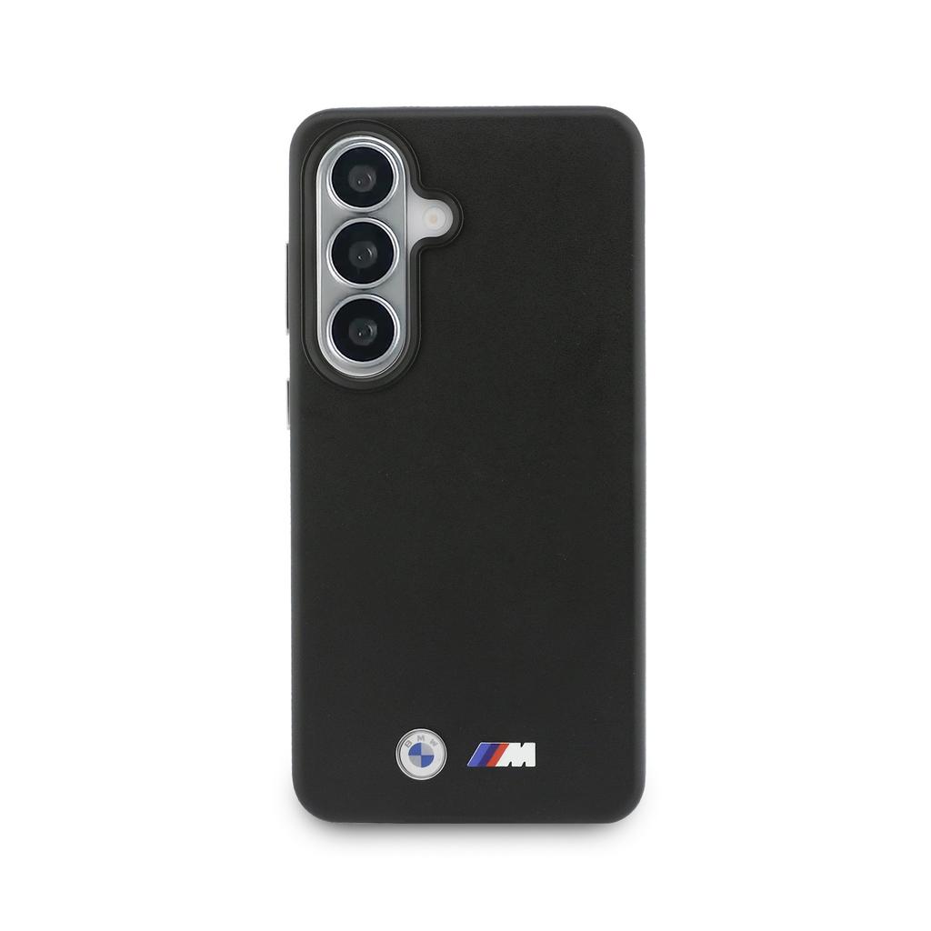 BMW M Metal Logo MagSafe Case for Samsung Galaxy S26+ Black