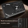 Slide Lens Armor Funda for Nothing Phone 3A Pro 5G Case for Nothing Phone 3A Pro Case Magnetic Ring Stand Holder Cover