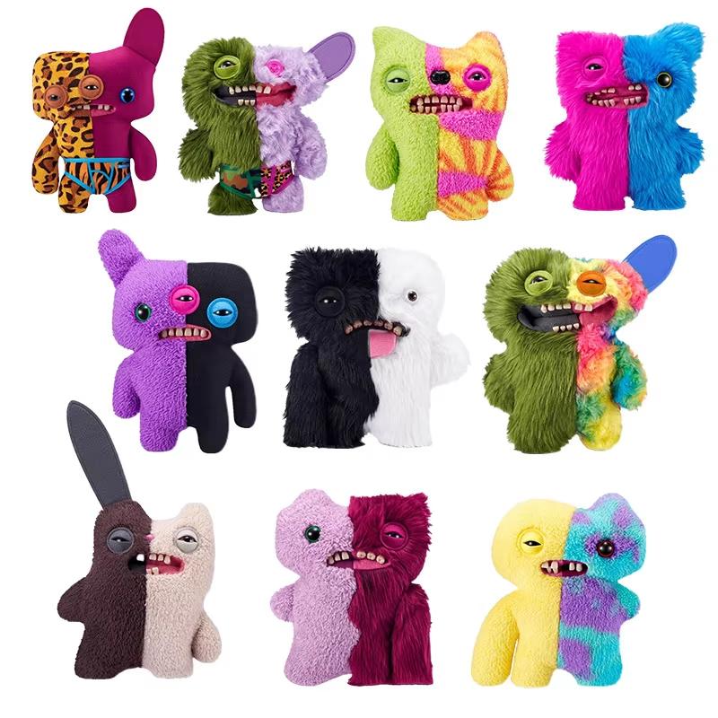 100% Genuine Fuggler Misfit Monsters Series Ugly-Cute Quirky Trendy Plush Collectible Dolls