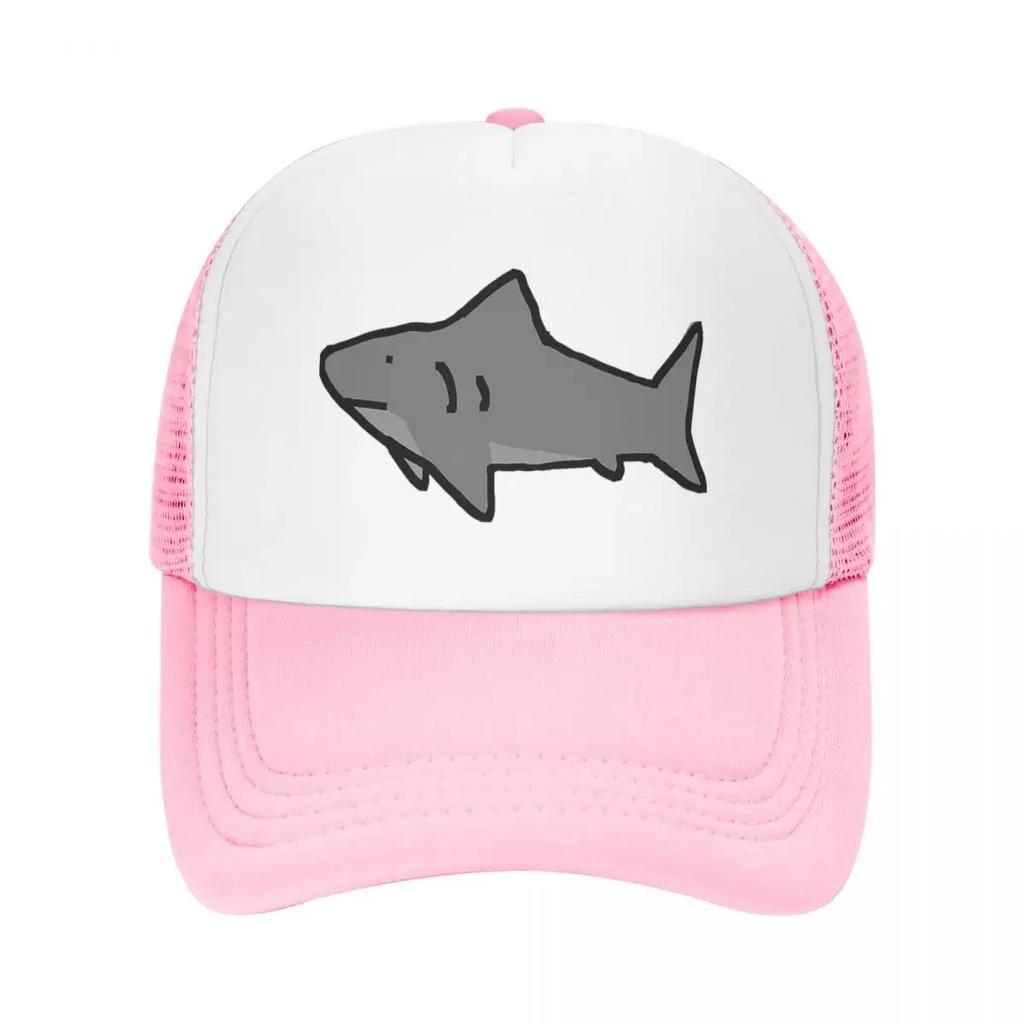 Shark Cap Fashion Casual Mesh Baseball Caps Adjustable Hat Hip Hop Summer Unisex Baseball Hats Polychromatic