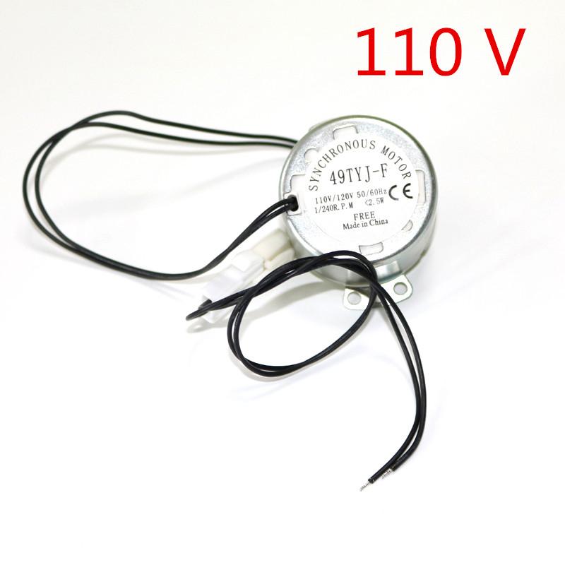 2 Pcs  220V/110V Motor 1/240 rpm Turn The Eggs Tray Incubator Accessories Automatic Incubator Egg Turning Motor For Incubator