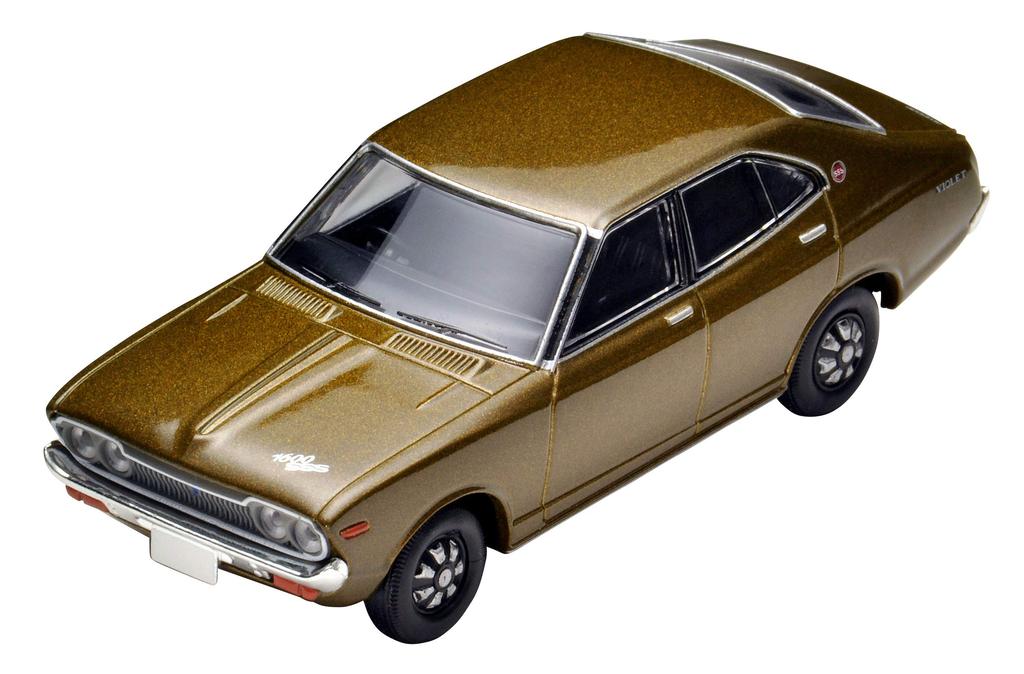 Tomica Limited Vintage Neo Scale Nissan Violet 1600SSS Brown 1973 Model 1/64 LV-N188a (Finished)