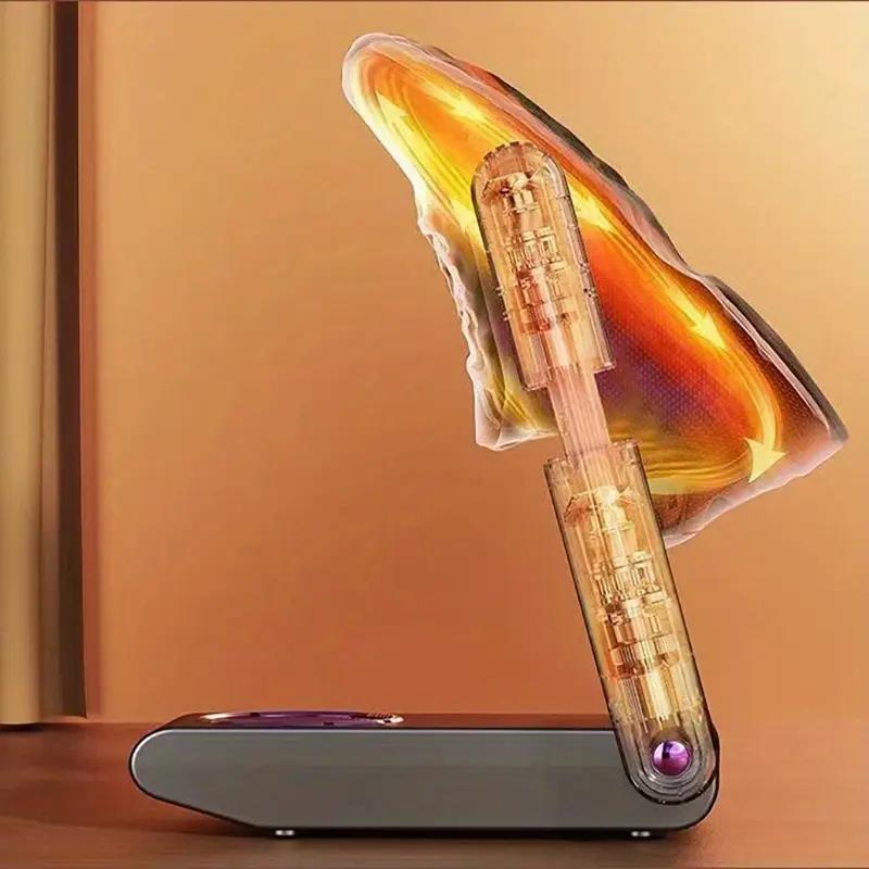 Portable Electric Shoe Dryer - Quick Drying Adjustable Timer - Suitable for Shoes, Boots, Gloves & More - For Sports Enthusiasts