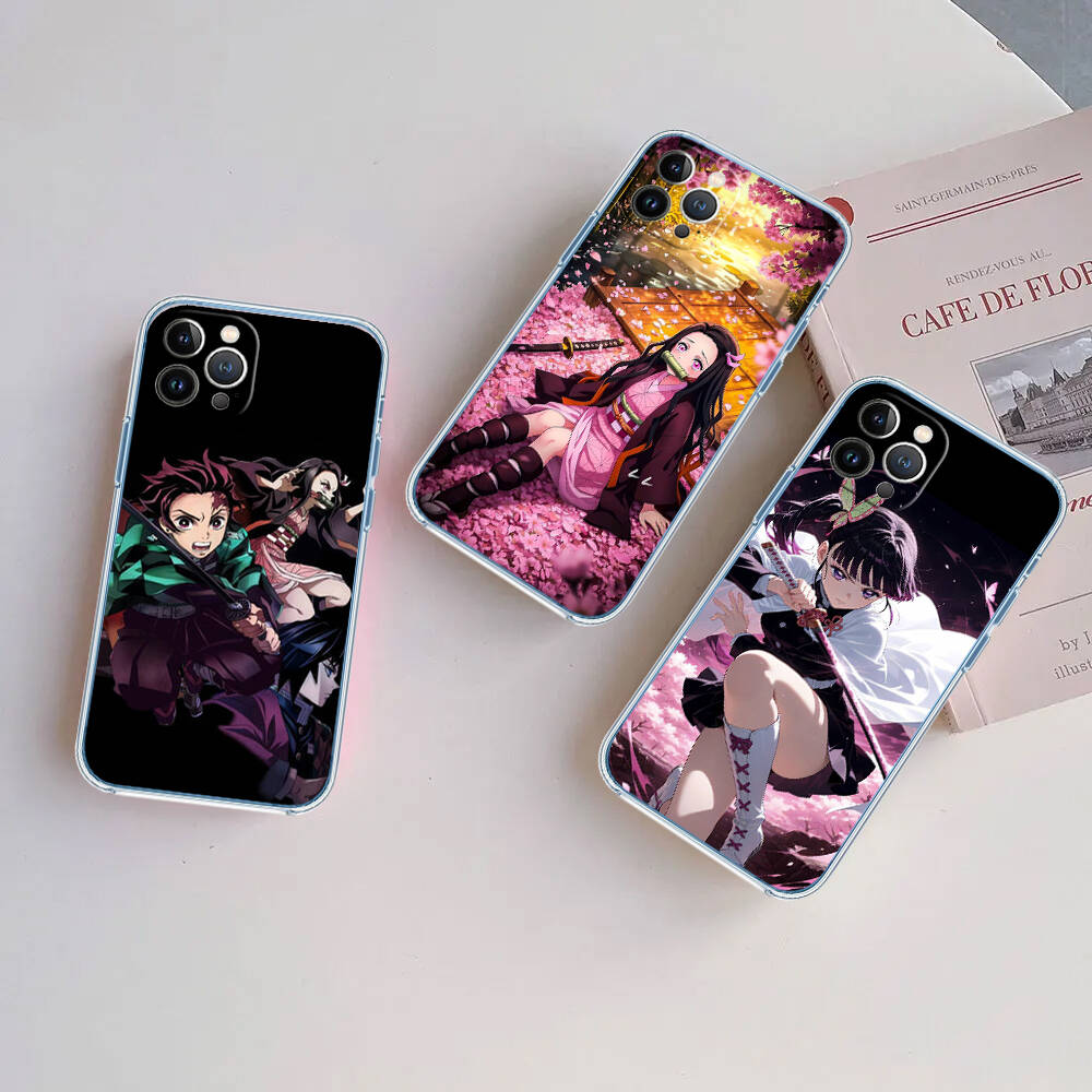Anime Demon Slayer Case for Motorola G10 G20 G04 E30 E40 E22 E20 E13 E15 G22 G23 G05 G75 G35 G55 E22S E7 G6 G7 G8 G9 Plus Power Play