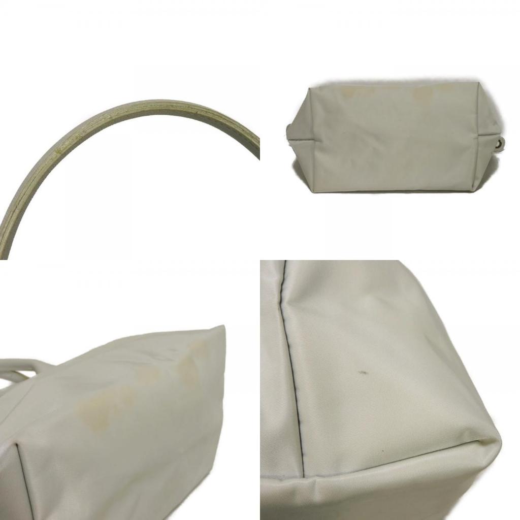 Gebrauchte Le Pliage Neo S (12768) L1512578023 7922 Logo Geprägte 2-Wege Schultertasche Schlauch Nylon Hellgrau Damen aus Japan