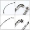Heavy Dutys Elbow Flexible Pipe 304 Steel Construction 1/2InchBSP Water Connectors For Domestic Plumbing Elbow Pipe