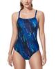 Sports Fitness with Solid for Competitive Large Speedy 30 [SYROKAN] Women's One-Piece Swimsuit, Swimsuit, Cups, Color, Swimming, Practice, Size,