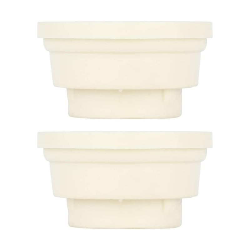 2Pcs Pool Ladder Bumpers for Inground Pool Rubber Pool Ladder End Plugs Pool Ladder Caps for Standard Swimming Pool 1