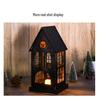 European and American Church Style Christmas Wrought Iron Lantern Ornament