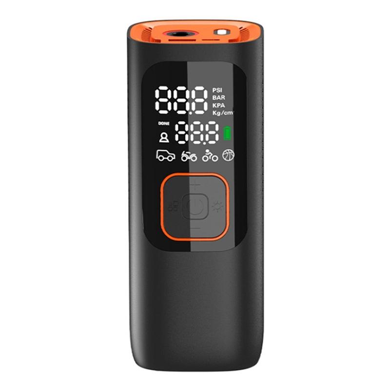 

NW01-P Car Tire Inflator Digital Display Portable Cordless Air Inflator (7500mAh Battery,12V Cigarette Lighter) Type A
