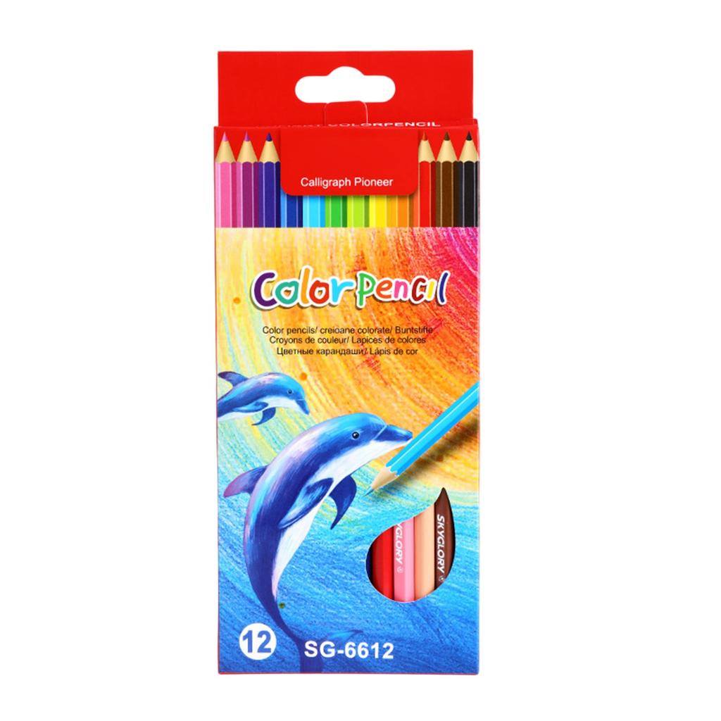 Coloured Pencil Set, High Quality Art Drawing Pencils, Available In 12/18/36/24/48 Colours