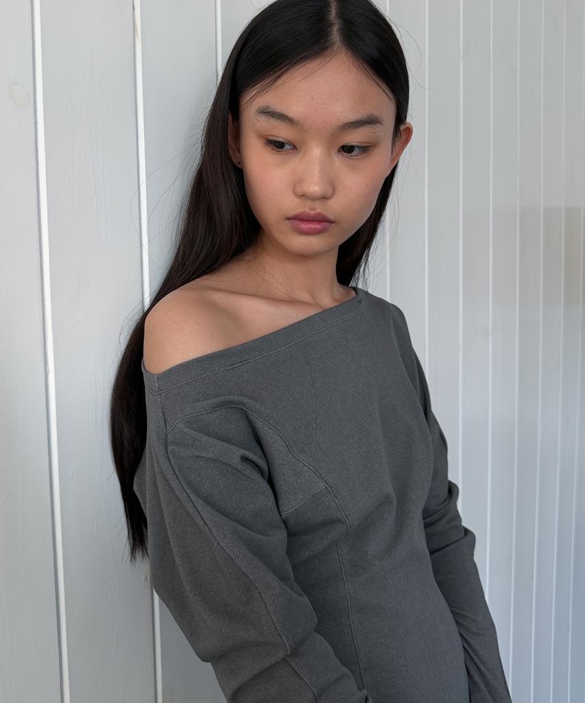 Ratsyu Lotsyou_Megan Fox Dress Charcoal