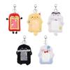 Cartoon Photocard Case Bag Keychain Multifunctional Card Case Snowman/Bunny/Chicken Cute Idol Photos Protective Cover Students