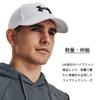 UNDER ARMOUR UA Blitzing Men's Adjustable Cap Hat Lightweight Stretch Baseball Cap with HeatGear Sweatband Size L Black White
