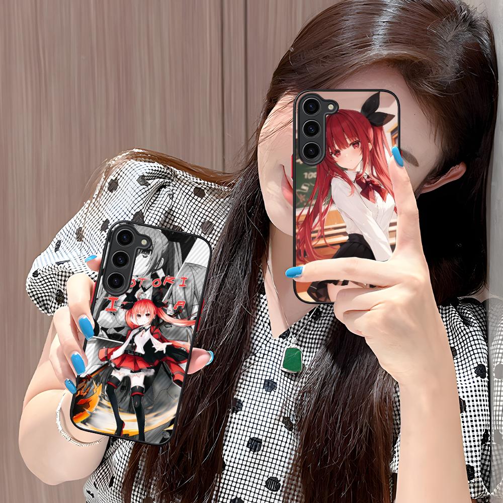 Date a Live Kotori Itsuka Silikon Handyhülle für Samsung Galaxy S26 S25 S24 S23 S22 S21 Plus FE Ultra Bunte Hülle