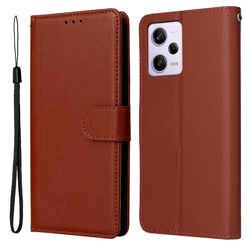 For Xiaomi Redmi Note 12 Pro 5G/Redmi Note 12 Pro Speed 5G/Poco X5 Pro 5G Wallet Case Leather Scratch-proof Stand Cover