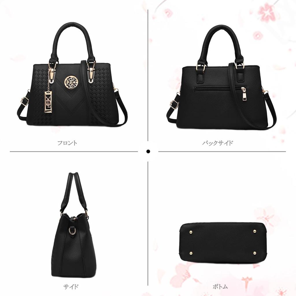 Shoulder Bag with Waterproof PU Perfect for Job and and Perfect As a NICOLE&DORIS Women's 2-Way Compartments, Dual-Layer Design, Leather, Commuting,