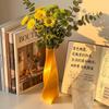 Gradient Color Modern Twisted Flower Bottle Flower Arrangement Plant Pot  Home Desktop Decorations