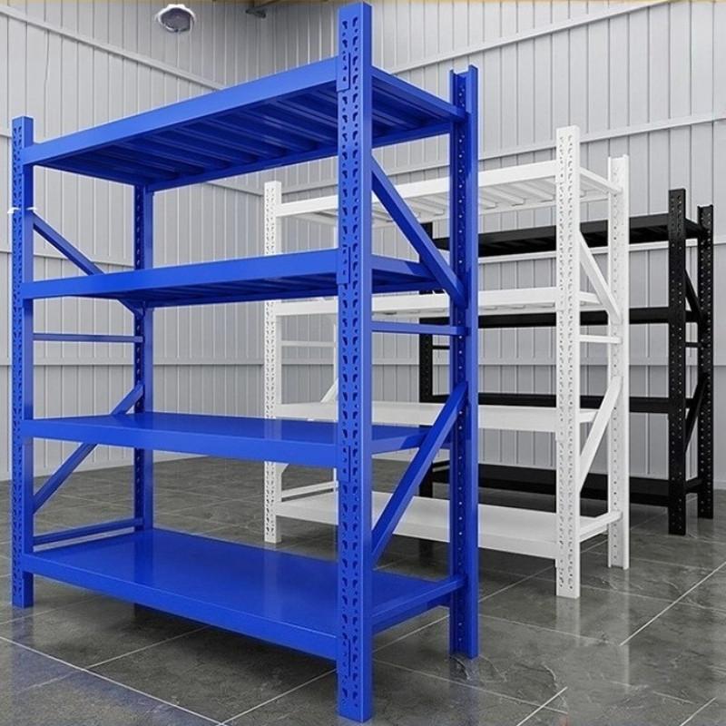 Warehouse Heavy-duty Floor Display Rack Household Supermarket Multi-function Iron Shelf Thickening Storage Shelves