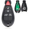 Ersatz-Schlüsselloser Einpark-Fernbedienung Autoschlüsselanhänger GQ4-53T 433MHz 4A Chip 5 Tasten für Jeep Cherokee 2014 2015 2016 2017 2018 2019