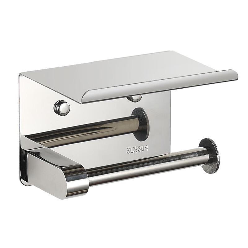 cmaos Stainless Steel Wall-Mounted Toilet Paper Holder