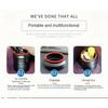 1PC Car Carrying Folding 4L Car Wash Trash Can, Portable Fishing Bucket, Umbrella Travel Retractable Storage Bucket, Outdoor Portable Trash Can