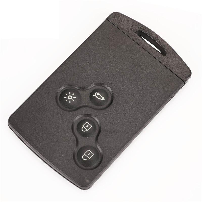 LN Megane 4-Tasten Smart-Schlüsselanhänger, 433 MHz, 46-Chip-kompatibel.