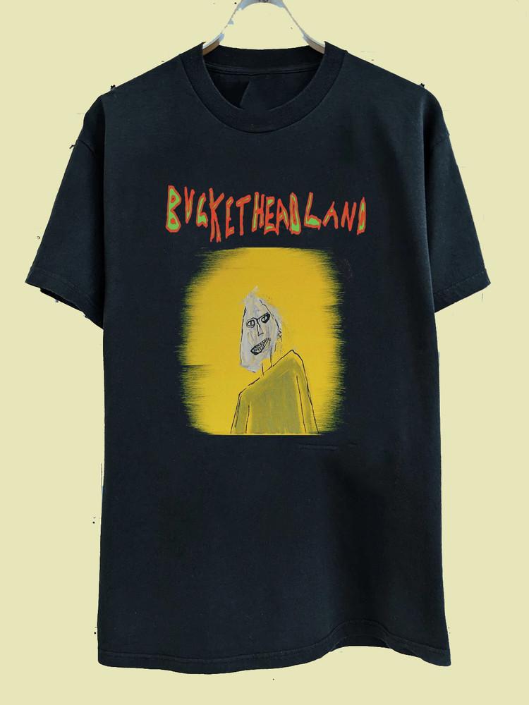 

Buckethead Land Gift For Fan Unisex Cotton T shirt Tops Tee Full Size S-4XL XL
