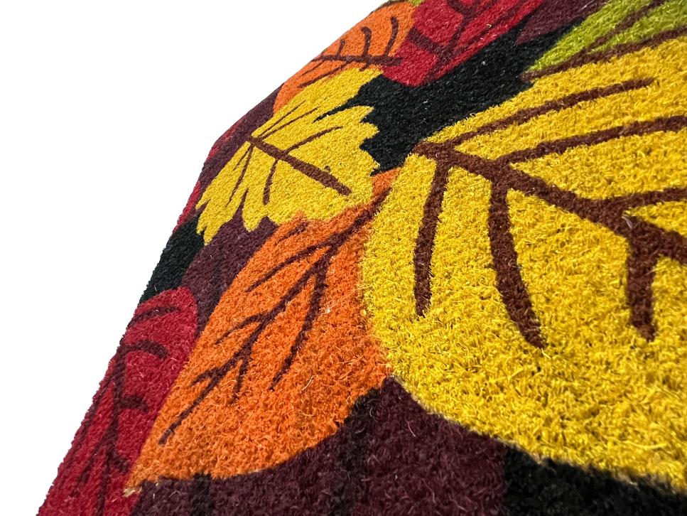Coconut doormat 40x60 cm pvc leaves