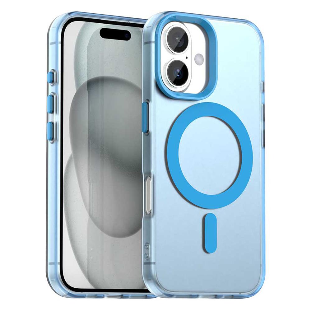 For iPhone 17 Case Compatible with MagSafe Anti Drop Hybrid Phone Back Cover