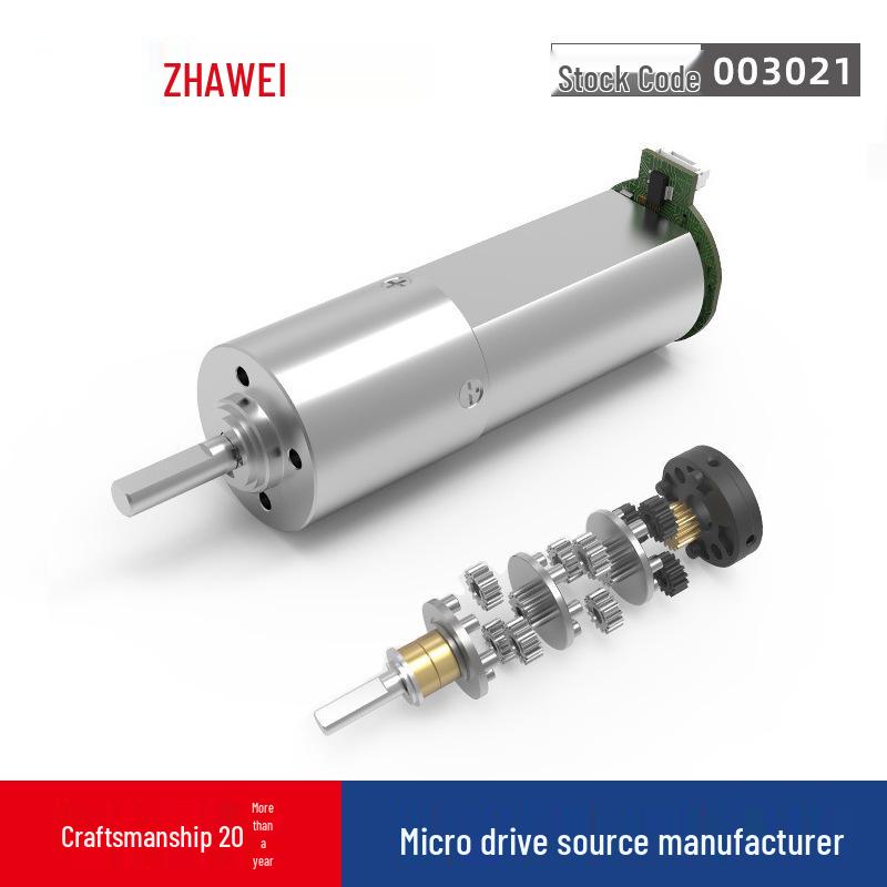 High-Torque Mini Turbo Gearbox Linear Stroke Actuator with Limit Switch