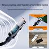 120W Fast Charging Dual Type-C Cable with Intelligent Display for Apple, Huawei, and Laptops