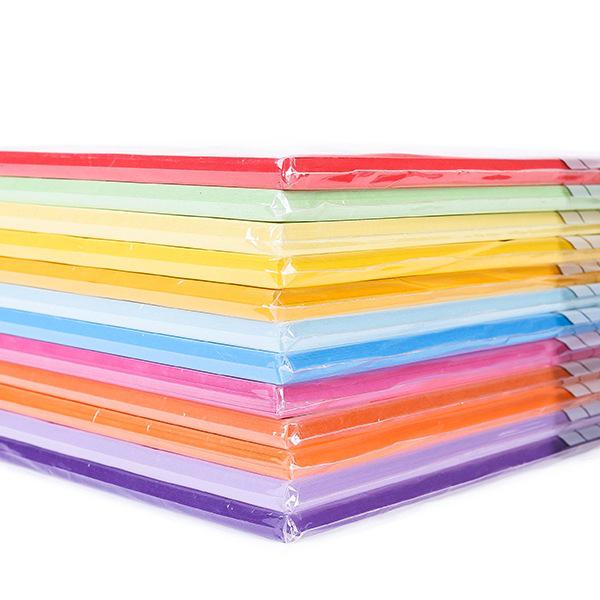 Color Copy Paper A4 80g 100 Sheets - Pink & Yellow for Crafting & Origami