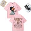 Chris Brown Tour Breezy Bowl XX Graphics TShirt Hip Hop Short Sleeve Tshirts Vintage Unisex WOMEN Plus Size Tops Cotton T Shirt