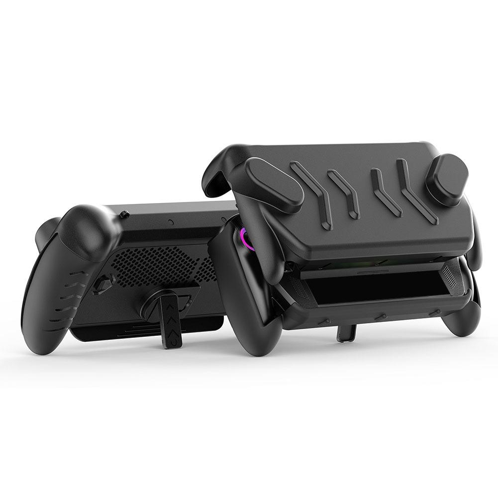 For ASUS ROG Ally X Protective Case with Stand TPU Silicone Soft Shell Cover All Inclusive Sleeve Case for ROG Ally X Cover