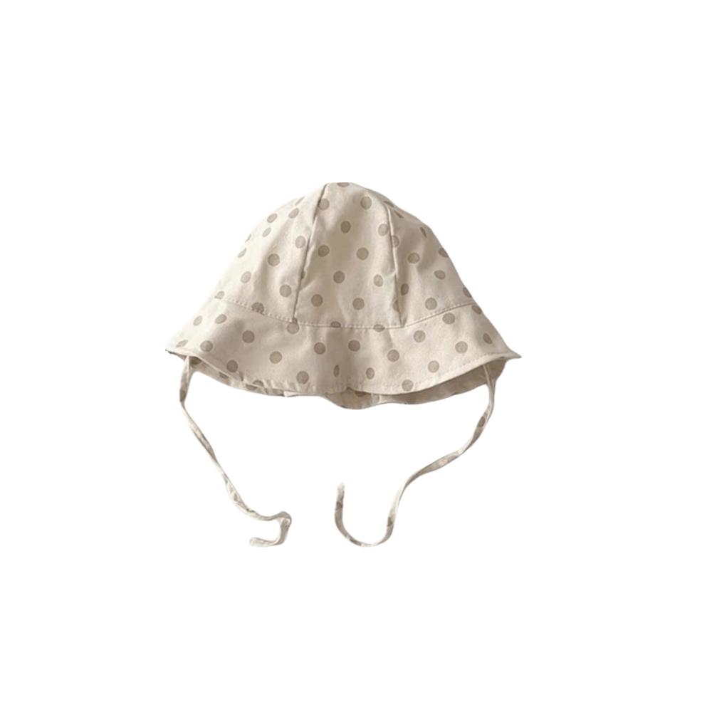 

Wide Brim UV Protection Fisherman Cap Plaid Kids Sunhat Korean Style Baby Bucket Hat Travel Khaki Heart