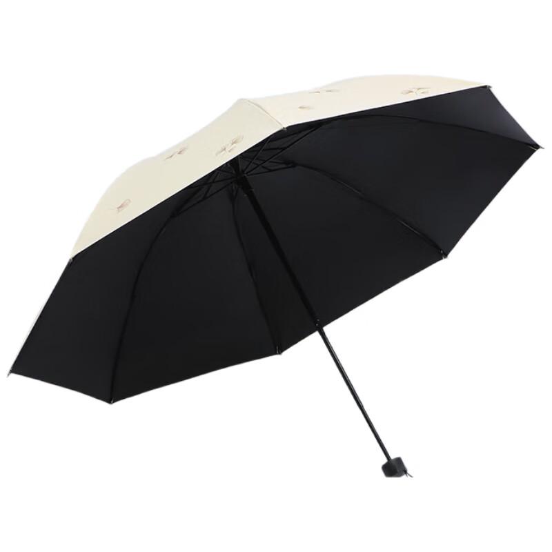

Ginkgo Pattern Three-Fold UV Protection Sun Rain Umbrella