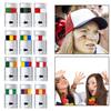 Face Body Paint Sticks for Soccer Fans, Hypoallergenic & Washable Face Painting Sticks, Sports Cheering & Party Makeup Kit