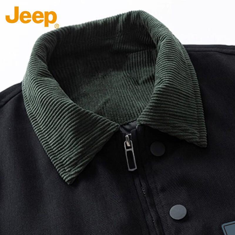Jeep Men's American Style Lapel Work Jacket